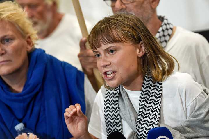 Greta Thunberg rebuked by Israeli hostage's sister for propaganda