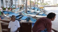 Casi una semana sin pescar por el mal tiempo tiene desesperados a pescadores de Playa Norte