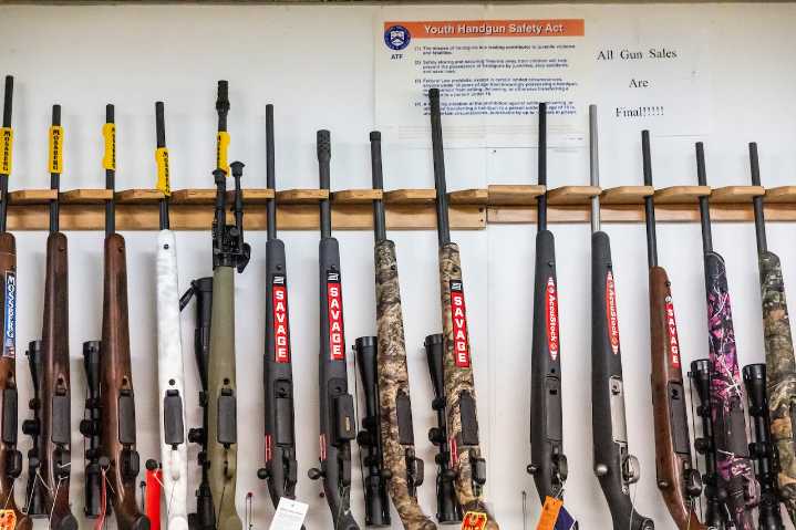 More than 100 guns collected, destroyed at Ann Arbor