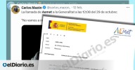 Aemet y Emergencias identifican a las dos funcionarias que aparecen en el audio manipulado que difundió Mazón