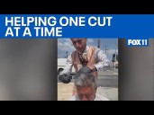 South LA barber helping to transform lives on the streets