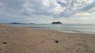 Cierran Playa de Bahía de Kino por Tormenta Tropical Priscila en Sonora