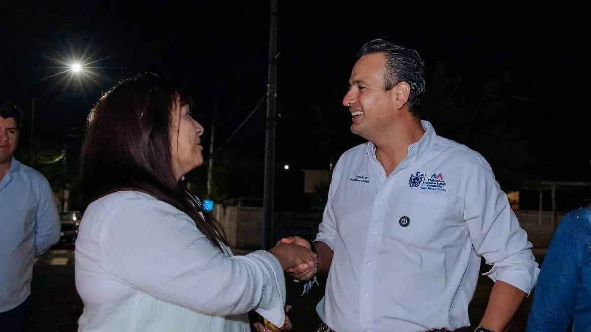 Supervisan cambio de luminarias LED en Los Olivos para reforzar la seguridad vecinal