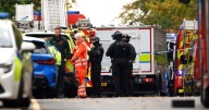 Manchester synagogue attack suspect named by police after being shot dead