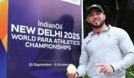 Luis Carlos López rompe récord y gana oro en el Mundial de Para Atletismo Nueva Delhi 2025