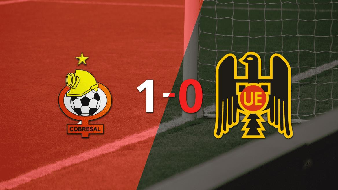 Con un solo gol, Cobresal derrotó a Unión Española en el estadio el Estadio más grande del Mundo