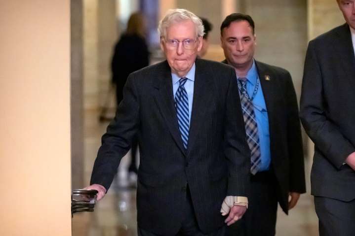 Mitch McConnell falls again, and social media goes off: ‘The poster boy for term limits!’