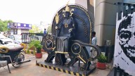 WATCH | Railway Technician Crafts 10-Foot Durga Idol From Scrap In Raipur