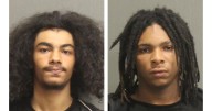 Two 18-year-olds arrested after breaking into vehicles, fleeing in stolen car