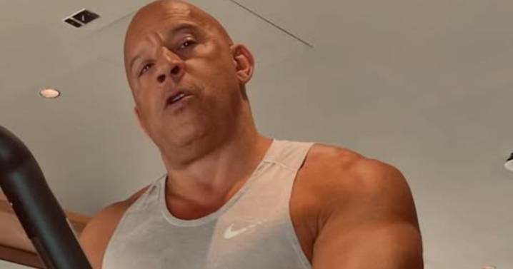 Vin Diesel’s Muscular Arms Take Center Stage in Sleeveless Look
