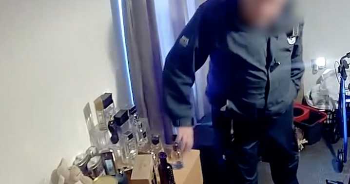 Scottish ambulance worker pockets aftershave from pensioner's home during call