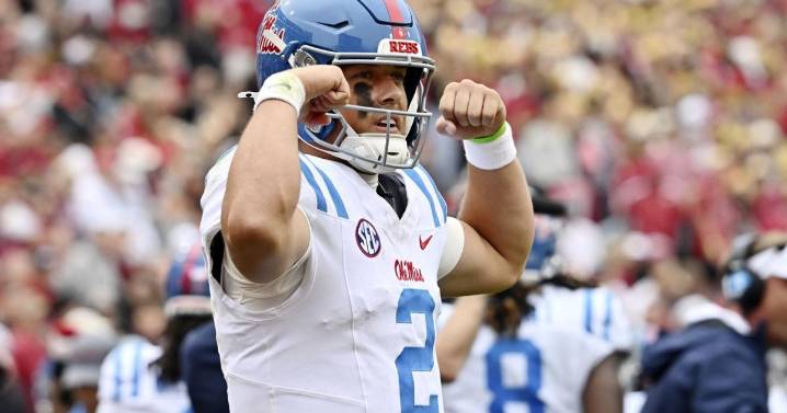 Jaxson Dart has 'chip' on shoulder after Saints draft snub