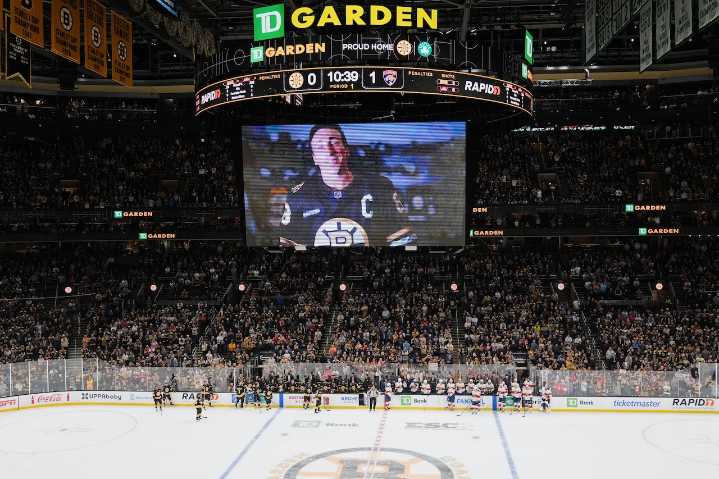 Brad Marchand reveals which Bruins tribute video moment made him cry