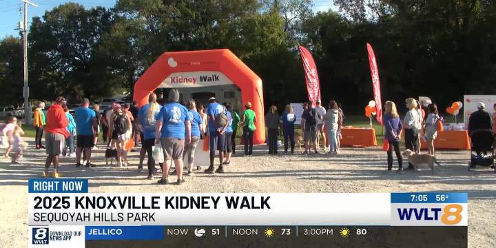 Kidney Walk lets Knoxville residents have the chance to make every step count in the fight against kidney disease