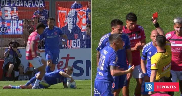 Expulsión que remece a La U: Charles Aránguiz vio la roja ante Palestino y se pierde clásico con la UC