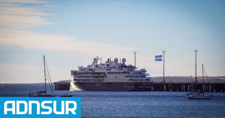 18:04 Con el arribo de un buque de Bahamas, comenzó la temporada de cruceros en Chubut
