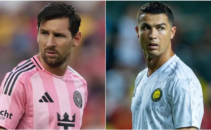 How old will Messi and Ronaldo be when their respective Inter Miami and Al Nassr contracts expire?