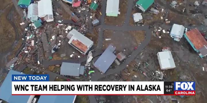 WNC emergency management team helps Alaska typhoon recovery