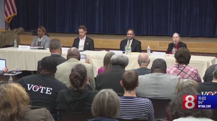 Hamden mayoral candidates discuss ICE raid, town finances at debate