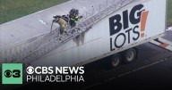 Route 422 westbound in Collegeville, Pa. partially reopens 10 hours after truck catches fire