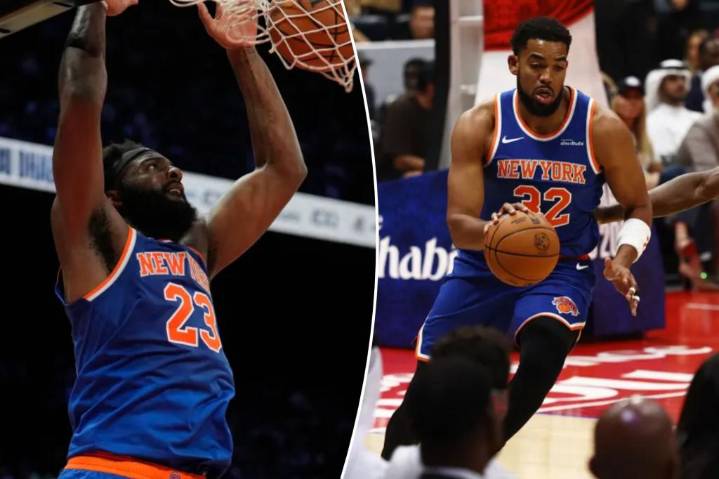 Knicks likely to revist Karl-Anthony Towns-Mitchell Robinson pairing