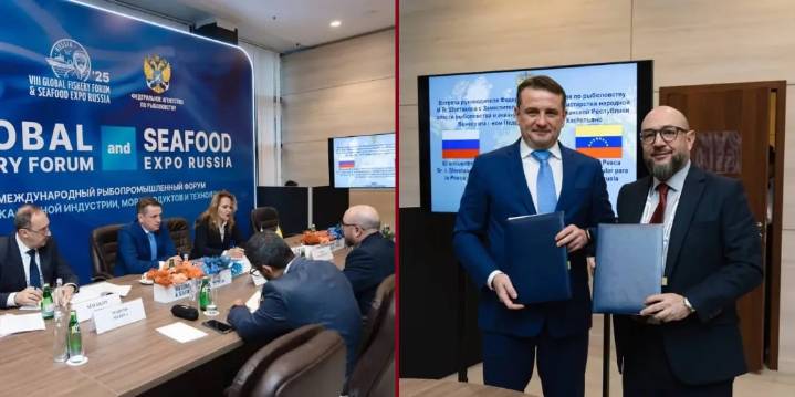 Venezuela y Rusia fortalecen cooperación pesquera