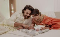 Actors Varun Tej, Lavanya Tripathi name their son Vaayuv Tej Konidela