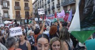Las protestas en apoyo a la flotilla interceptada por Israel dejan dos detenidos y 14 agentes heridos