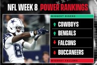 NFL Week 8 Power Rankings: Cowboys & Bengals Rise, Falcons & Buccaneers Tumble Ranking all 32 NFL teams after an entertaining Week 7. A wild week of finishes shook up the top once more. Who's our No. 