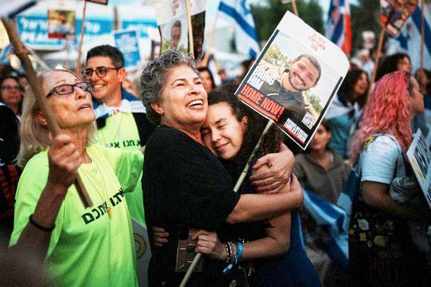 Israel says Hamas hands over first seven  hostages to Red Cross as part of Gaza ceasefire
