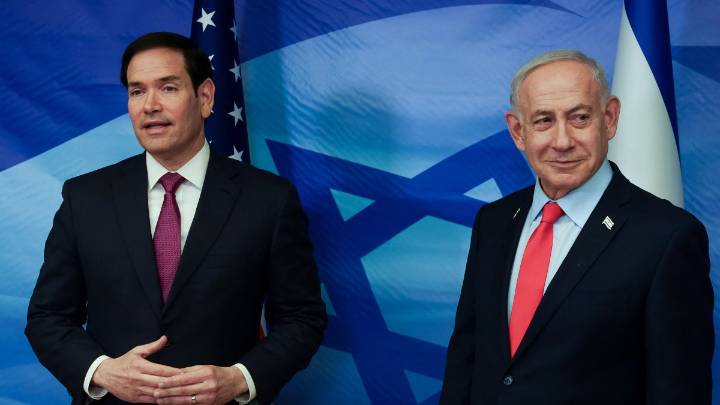 Rubio se reúne con Netanyahu en Jerusalén para insistir en el plan de paz de Trump para Oriente Medio