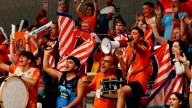 Marc Castro, de la peña del Leyma Espíritu 23: «La marca del Básquet Coruña está calando mucho en los más pequeños»
