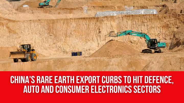 China’s rare earth export curbs to hit defence, auto and consumer electronics sectors