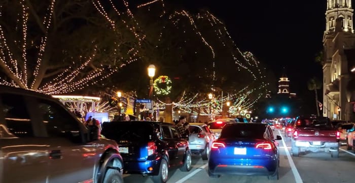 St. Augustine officials hope new parking solutions reduce downtown gridlock during Nights of Lights