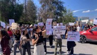 Fotos | Estudiantes de la UASLP protestan en glorieta Bocanegra