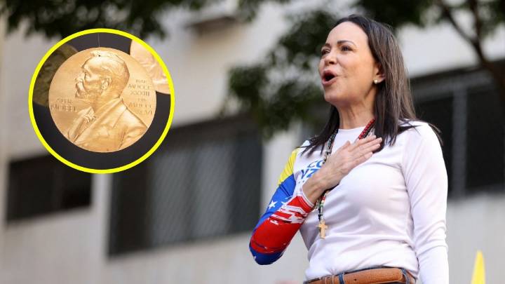 La opositora venezolana María Corina Machado gana el Nobel de la Paz