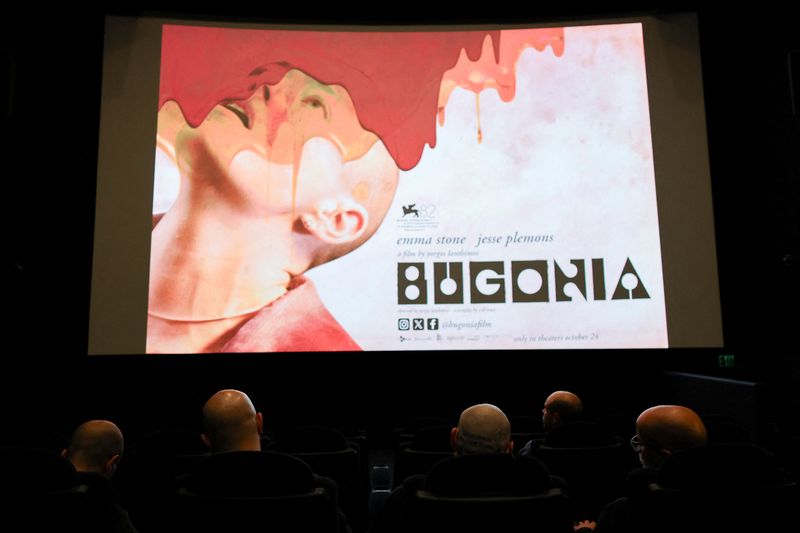 Emma Stone brags about not breaking bones for film ‘Bugonia’