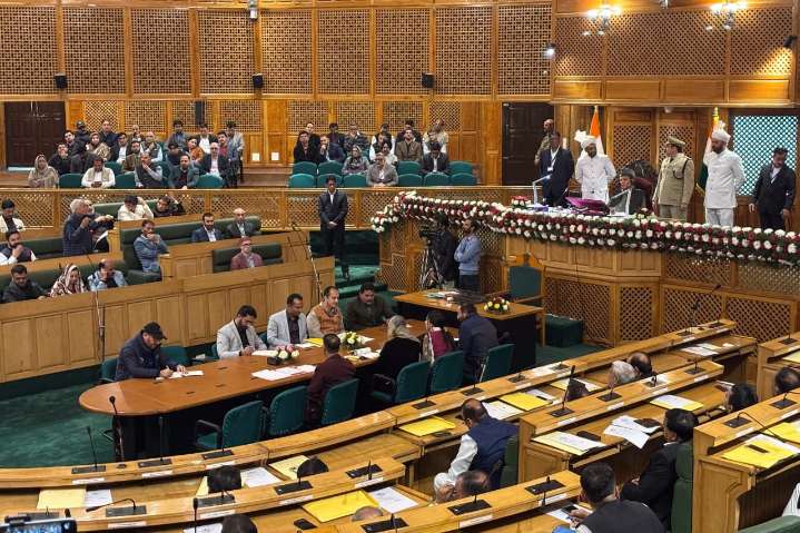 Voting underway for four Rajya Sabha seats in J&K