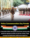 Police Commemoration Day Observed with Solemn Ceremony at Vigilance Headquarters Complex, Shimla