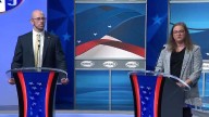 Jay Ruais, Jessica Spillers differ on key issues in Manchester mayoral debate