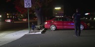 Motorcycle vs. parked car near Atlantis Casino sends one person to hospital