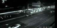 Construction worker hospitalized, all westbound lanes of I-84 closed after crash in NE Portland
