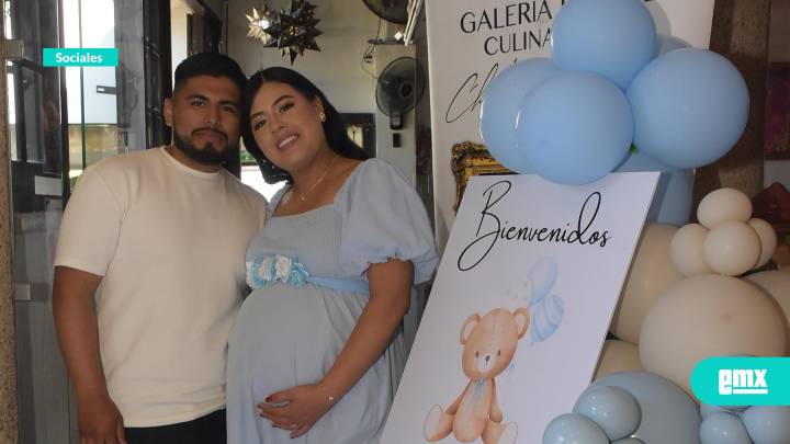 Celebran baby shower para Montserrat Ávila y David Ramírez