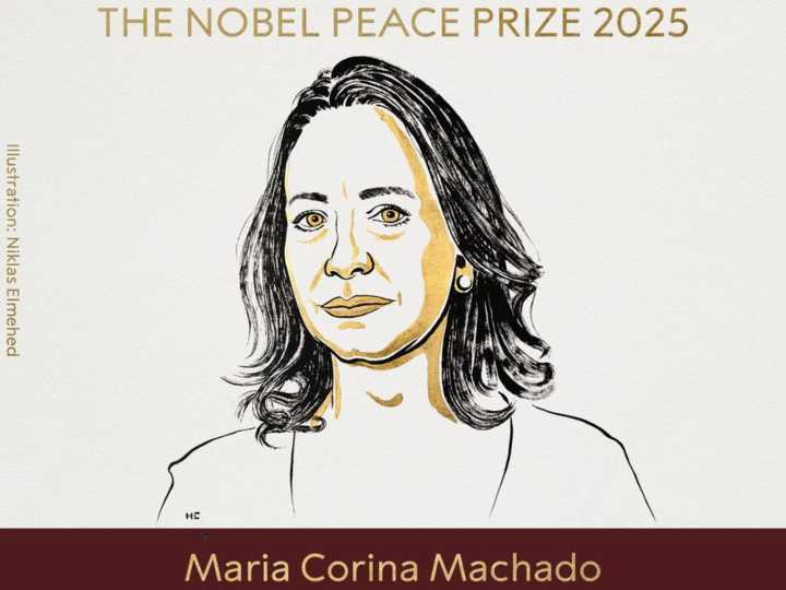 María Corina Machado, la primera mujer venezolana en ganar un Premio Nobel de la Paz