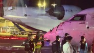 Un herido al colisionar dos aviones de la misma compañía en una pista del aeropuerto de LaGuardia, en Nueva York