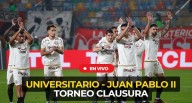 Universitario vs. Juan Pablo II en vivo hoy: ver partido por Liga 1 