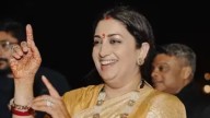 Smriti Irani makes runway comeback after 26 years with symbolic walk. Watch