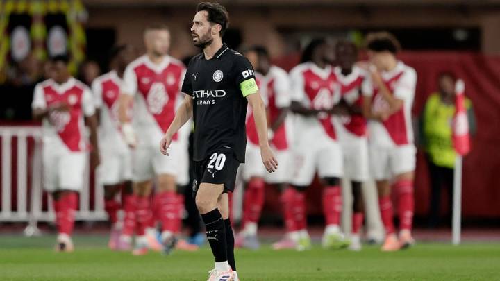 Mónaco le dañó la fiesta al Manchester City en Champions League: partido se definió en las últimas