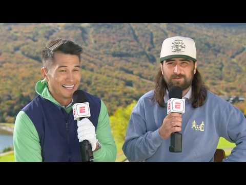 Noah Kahan & Gary Striewski are LIVE from Folk & Fairways charity golf tournament