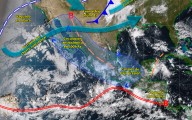 Conagua alerta por lluvias intensas en al menos cinco estados